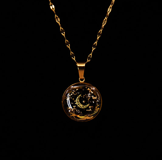 Moon’s Emblem Collection - Lunar Reflection Necklace