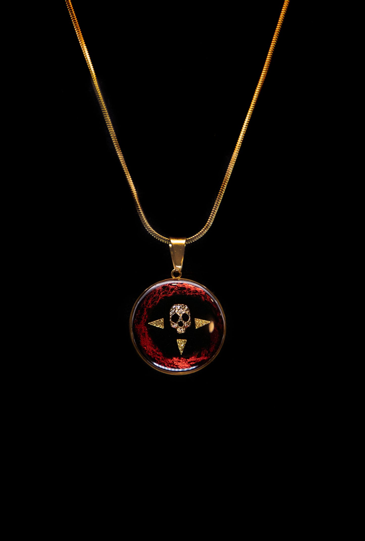 Vermilion Sigil Necklace